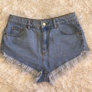 Topshop shorts size 8
